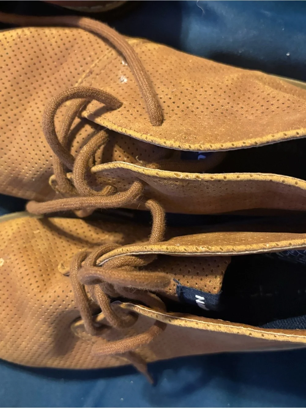 Nautica Men’s Tan Suede Chukka Boots